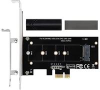 ACTIMED Adaptateur NVME M.2 SSD Vers PCIE - Dissipation Puissante Du Dissipateur Thermique - Compatible Avec Interface X1, X4, X8, X16 Pour SSD M-Key M.2 - 2230, 2242, 2260, 2280 - Pack
