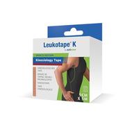 Actimove Leukotape K by Bande de taping neuro-proprioceptive, 5 m x 5 cm