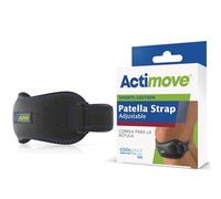 Actimove Sangle de rotule réglable universelle Noir, Bande Genoux