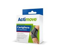 Actimove Sports Edition Bracelet de cheville élastique - Pour douleur, chevilles slogées/gonfles/faibles - Gauche/droite - Noir - M