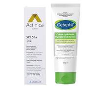 Actinica + Cetaphil Routine protection et hydratation - Lotion Très Haute Protection et Crème Hydratante