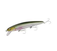 ACTINPANT 1 leurre Jerkbait Flash Minnow 110 mm 19 g, leurre en Plastique Suspendu for pêche au Bar et au brochet(Color H)