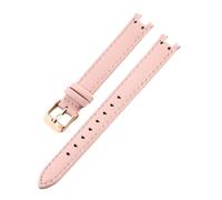 ACTINPANT Bracelet de Montre en Cuir for Femme AK2618 2157 2156 (1 pièce), Accessoire Remplacement 12 x 6 mm(Pink-R,12-6mm)
