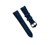 ACTINPANT Bracelet de montre en cuir suédé gris, 20-22 mm, compatible GT2/GT3, 42 mm/46, style vintage(Blue,22mm)