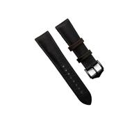 ACTINPANT Bracelet de montre en cuir suédé gris, 20-22 mm, compatible GT2/GT3, 42 mm/46, style vintage(Coffee,20mm)