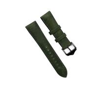 ACTINPANT Bracelet de montre en cuir suédé gris, 20-22 mm, compatible GT2/GT3, 42 mm/46, style vintage(Green,20mm)