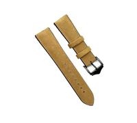ACTINPANT Bracelet de montre en cuir suédé gris, 20-22 mm, compatible GT2/GT3, 42 mm/46, style vintage(Khaki,20mm)