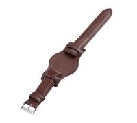 ACTINPANT Bracelet de Montre en Cuir véritable rétro Noir, Marron et café, 1 pièce, 18 mm, 20 ou 22, for Homme Femme(Coffee,22mm)