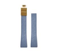 ACTINPANT Bracelet de montre mosaïque 1 pièce, 20 mm ou 22, boucle à ressort, style plongeur(Light Blue-Gold,20mm)