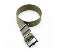 ACTINPANT Bracelet de montre rayé qualité supérieure for Tudor, 20 mm ou 22, avec anneau mobile (1 pièce)(Khaki,20mm)