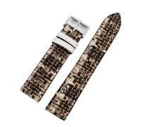 ACTINPANT Bracelet de montre vintage en laine et cuir, 1 pièce, 18 mm, 20 ou 22, bracelet tissé à fermeture rapide, for homme femme, remplacement(Cream,18mm)
