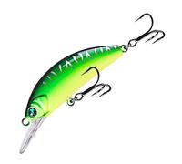 ACTINPANT Leurre Artificiel Flottant Peu Profond de 6,3 cm et 4,6 g, Mini leurre Flottant for la pêche au Bar(CC135-1)