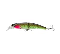 ACTINPANT Leurre de pêche au vairon 16,3 g 10,5 cm à Sections Multiples articulées, leurre Dur Artificiel for Bar, pêche à la traîne, brochet, Carpe(04)