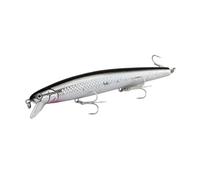 ACTINPANT Leurre de pêche Flash Minnow 110, 110 mm, 17,8 g, leurre Lumineux Jerkbait, Wobbler, leurre en Plastique à Suspension Lente for Bar, brochet(Color I)