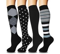 ACTINPUT Chaussettes de Compression Homme et Femme - Bas de Confort pour Récupération Sportive, Running, Travail Debout, Grossesse, Voyage en Avion