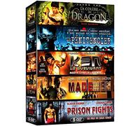 Action Aventure - Coffret 5 Films N° 3 : La Colère Du Dragon + Le Pénitencier + Ken Le Survivant + Made Men + Prison Fights - Pack