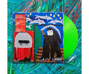 Action Bronson - Only For Dolphins - Exclusive Limited Edition Fluorescent Green Colored Lenticular Jacket Vinyl LP