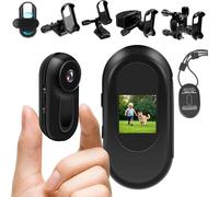 Action Cam,Hd 1080P&Grand Angle 120° Camera Moto,Vision Nocturne,Fixation Magnétique Et Écran Camera Velo Idéal Pour Les Sports Et Les Activités De Plein Air