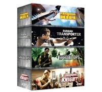 Action Coffret 4 Dvd - Parkour To Kill - Russian Transporter - Special Ops - The Underdog Knight.