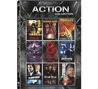 ACTION COLLECTION 8 MOVIE PACK KILL ME LATER BLOWN AWAY TURBULENCE 2 TURBULENCE 3 THE DELIVERY THE HARD WORD DEAD HEAT DEATH WISH THE FACE OF DEATH