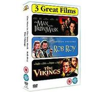 Action Collection - The Man In The Iron Mask/Rob Roy/The Vikings , (Box Set)