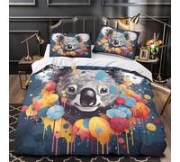 Action de combattant de karaté Parure de Lit Imprimé en 3D Super Douce Résistante Housse de Couette Microfibre Hypoallergique Fermeture Éclair avec Taies d'oreiller for Adulte Super king（260x220cm）