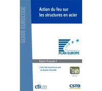 Action du feu sur les structures en acier Calcul des structures en acier en situation d'incendie. D'après l'Eurocode 3. - CTICM - Cstb - broché - Guide