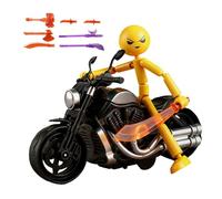 Action Figure - Poseable Artist Drawing Model, Articulated Human Mannequin Statue with Sturdy Joint Structure, Flexible Position Display Function, Ideal for Kids Toy Shelf Home Decor Party Table Setup