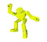 Action Figure Toy, Possible Robot Model, Mobile Joint Figurine, Sturdy Display Collectible, Compact Decorative Piece, for Kids Ages 4+ Home Shelf Bookcase Cabinet Living Room Party Gathering