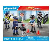 PLAYMOBIL 71730 Set métiers de la police : 4 policiers