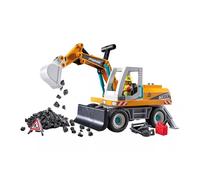 Action Heroes Pelleteuse Mécanique Avec Ouvrier Et Accessoires 71749 Multicolore TU