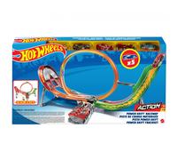 Action Hot Wheels Coffre Piste De Course Motorisée