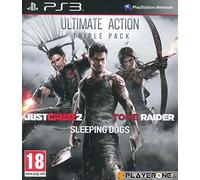 Square Enix – Pack de jeux PS3 Action : Tomb Raider + Just Cause 2 + Sleeping Dogs