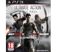 Action Pack : Tomb Raider + Just Cause 2 + Sleeping Dogs PS3