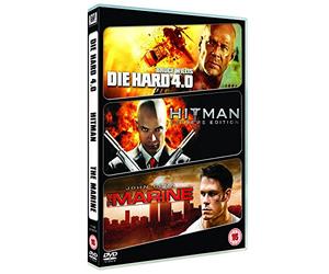 Action Packed Triple (die Hard 4.0/hitman/the Mari