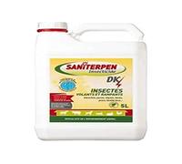 Saniterpen Insecticide SANITERPEN DK Prévention maladies, élimine insectes, parfum Pin des Landes 5 L