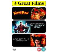 Action Triple 2 - Kung Pow - Enter The Fist/Bulletproof Monk/Kiss of The Dragon [Import anglais]