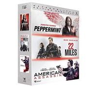 Coffret Action Vengeance : Peppermint + 22 Miles + American Assassin – DVD