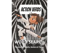 Action Verbs Word Search Puzzle Book: Word Searches with Easy to Read print about Action Verbs, Expressive words and more. Ingredients and more | 6 x ... Gift for vacations, Holidays and Free Times.