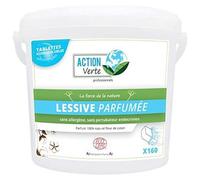 ACTION VERTE Tablettes lessive linge parfumées Ecocert 3,2 kg