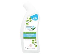 ACTION VERTE - Gel nettoyant detartrant surfaces & WC - Ecocube - Ecocert - 100% d'origine naturelle - Sans traces - Parfum menthe - 750ML - Fabrication française