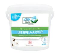 Action Verte Lessive écologique parfumée - Seau de 160 tablettes