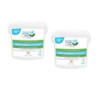 ACTION VERTE Lot de 2 Seaux 160 Tablettes Lave-vaisselle Cycle Long Ecocert