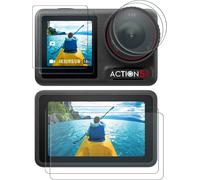 Action5 Pro Screen Protector, Tempered Glass Screen Protector for DJI Osmo Action5 Pro, Ultra HD, 9H Hardness, Scratch Resistant