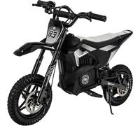 Actionbikes Motors Moto Électrique Enfant | 24 Volts 250 Watts Jusqu’à 22 km/h | E-Bike | Pocket Bike | Moto Cross | Mini (Noir)