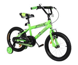 Actionbikes Motors Zombie Vélo pour enfant à partir de 3-9 ans 12 16 20" Unisexe Vert, 16` Zoll, 16`Zoll