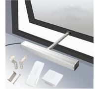 Actionneur D’ouvre-fenêtre électrique 24v, Course 300mm -800mm, Ouvre-fenêtres Automatiques à Chaîne pour Fenêtres à Battants Lucarnes évent De Toit, 24v Motor+Remote+Switch, 300mm