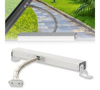 Actionneur de chaîne d'ouvre-fenêtre électrique avec télécommande, Ventilation Automatique pour Les fenêtres Plates/coulissantes/à la lumière du Ciel, 24V DC 600mm Travel