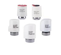 Actionneur de chauffage au sol, distributeur d'eau, soupape de contrôle de température normalement ouverte normalement fermée avec interrupteur thermostatique (actionneur à tête inclinée)