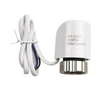 Actionneur de chauffage électrique AC230V, servomoteur de chauffage au sol, réglage et contrôle de la vanne de radiateur, système de vanne d'actionneur de température(Normal open)